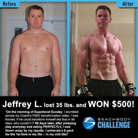 He Started P90x On Super Bowl Sunday Last Year 90 Days Later Amazing