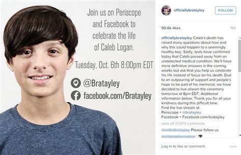 G1 Youtuber Caleb Logan Bratayley Terá Funeral Transmitido Ao Vivo Na