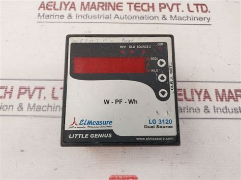 Elmeasure Lg 3120 Digital Multi Function Meter Aeliya Marine