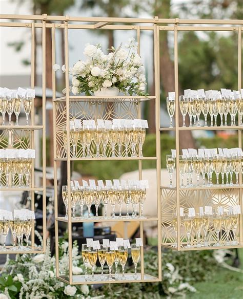 Aster Dessert And Champagne Wall Wow Your Guests With This Gorgeous Original Display Wedding