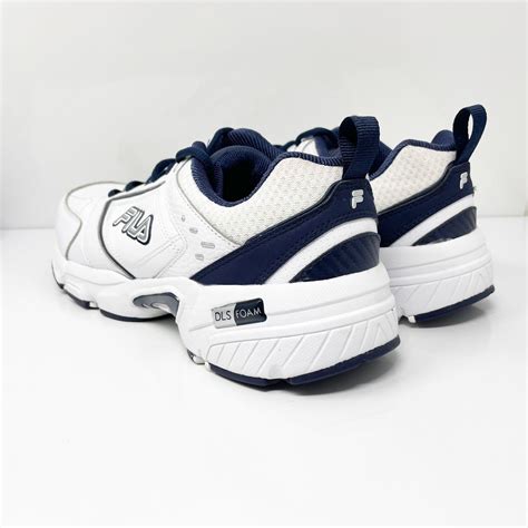 Fila Mens Dls Memory Foam 1gw01225 109 White Casual Shoes Sneakers Size