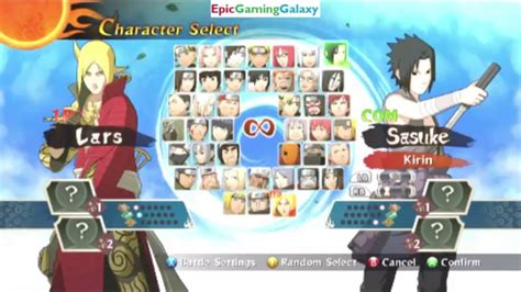 Default Character Roster Revealed For Naruto Shippuden Ultimate Ninja