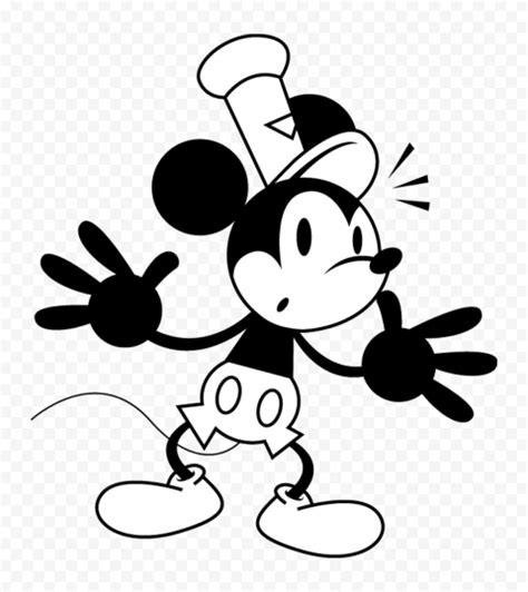 Mickey Mouse Black And White White Mouse Clipart Wikiclipart The Best
