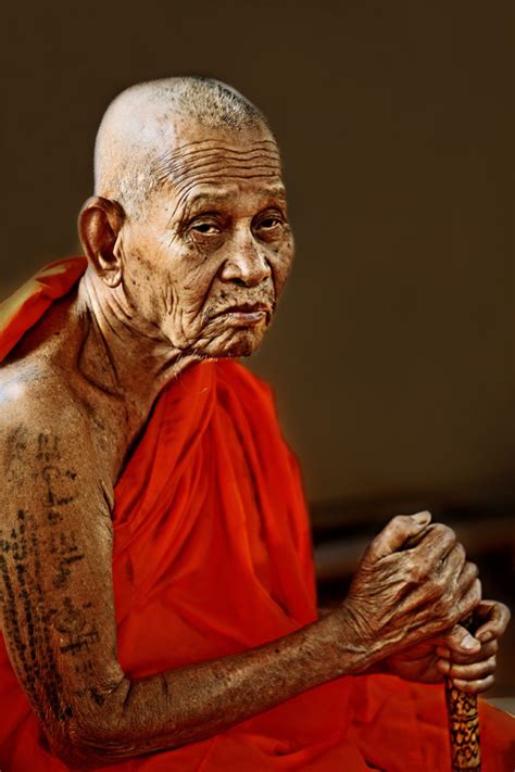 The Old Buddhist Monk By Serhatdemiroglu On Deviantart