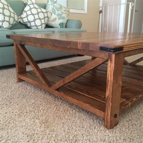 Ana White Modified Rustic X Coffee Table Diy Projects