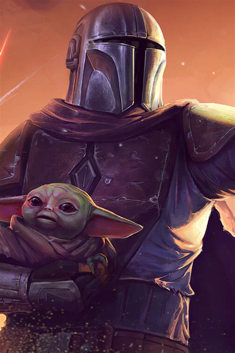 640x960 The Mandalorian Baby Yoda 4k 2020 Iphone 4 Iphone 4s Hd 4k