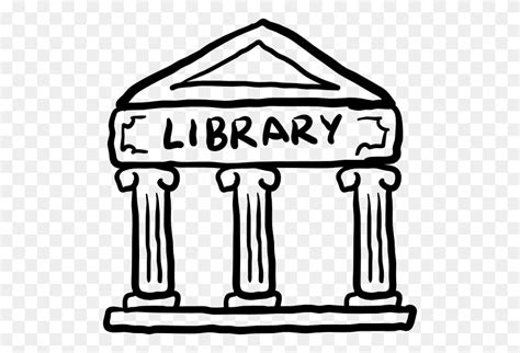 Library Clipart Black And White Clipart Station Images