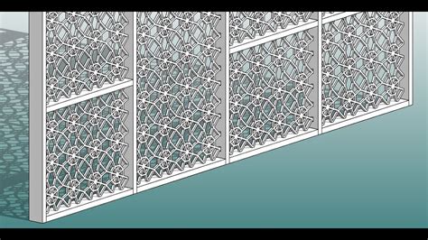Revit Tutorial Day 107 Parametric Perforated Curtain Panel Exercise