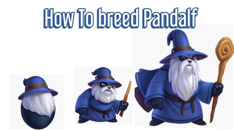 How To Breed Pandalf Monster Legends Youtube