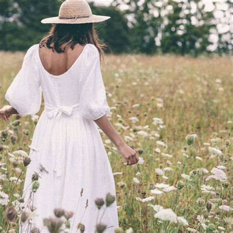 Kara Thoms Dresses Kara Thoms Bellflower Dress In Blanc Linen S