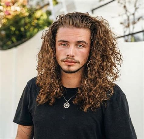Top Stylish Curly Long Hairstyles For Men Best Hairstyles For Curly Long Hair