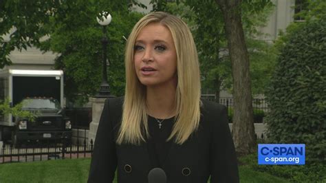 Kayleigh Mcenany Speaks To Reporters In White House Driveway C