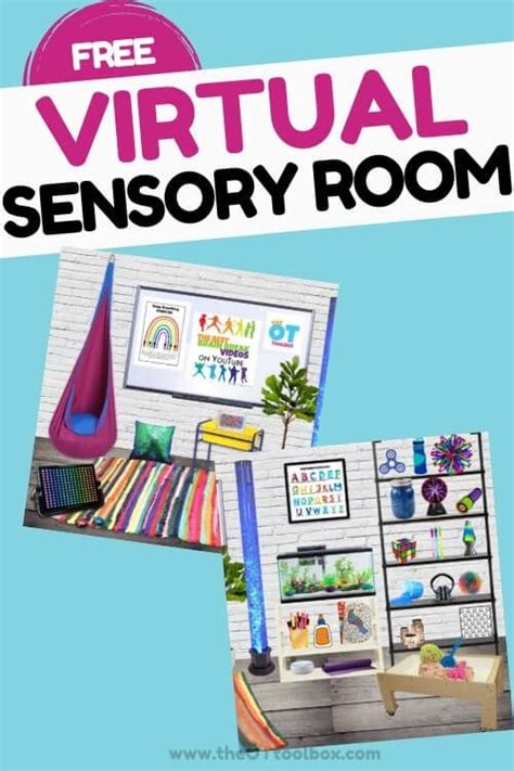 Virtual Sensory Room The Ot Toolbox In 2021 Sensory Room Sensory