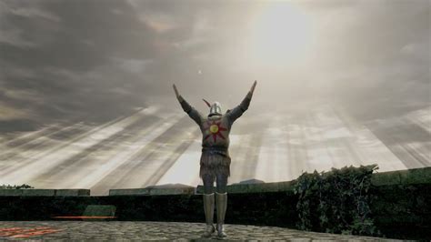 Dark Souls Solaire Praise The Sun Gesture Youtube