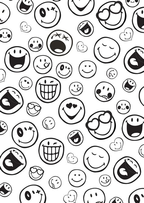 Emoticons Emoji Kleurplaat Websincloud Emoticonos Tegninger Emoties