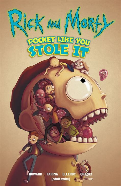 Rick And Morty Pocket Like You Stole It Exclusive Trade Cover Reveal