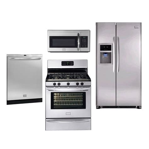 Which appliances are available in a package. RC Willey - Frigidaire Gallery 4-Piece Kitchen Package ...