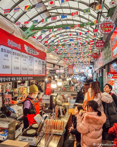 28 Foods And Drinks To Try At Gwangjang Market Seoul Ck Travels