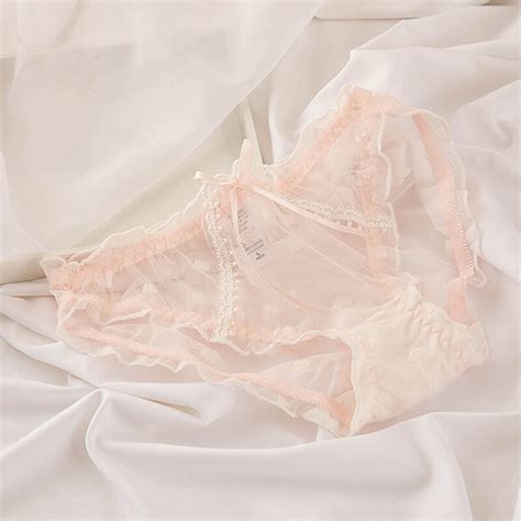 Fallsweet Sexy Lace Panties Women Low Waist Underpants Lady Seamless