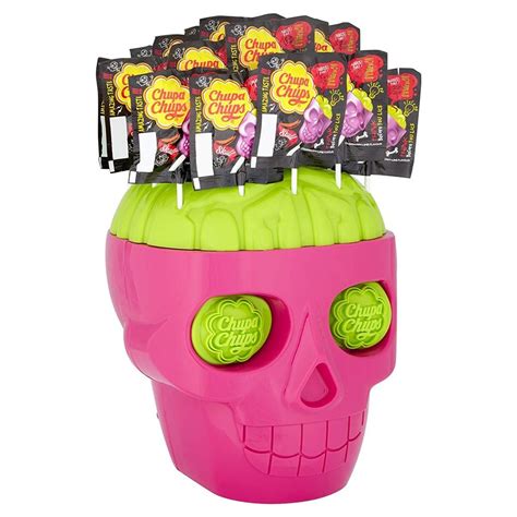 Chupa Chups 3d Skull With 50 Lollipops Limited Edition Smooth Sales