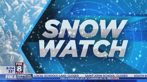 Lake Effect Snow Hits Ashtabula And Lake Counties Fox 8 Cleveland Wjw