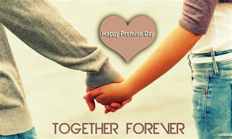 Happy Promise Day Wishes Love Valentine Together Forever Image Hd Wallpaper