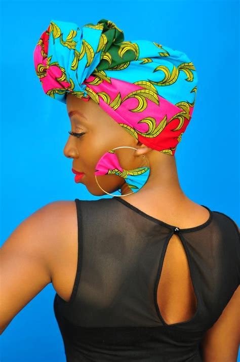 Akim Africa Head Wrap Ankara Head Wraps Head Wraps For Black Etsy In 2021 African Headwrap