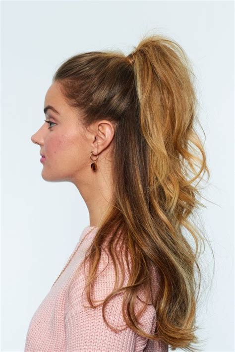The High Half Pony How To Create This Ultra Girly Hairstyle Half