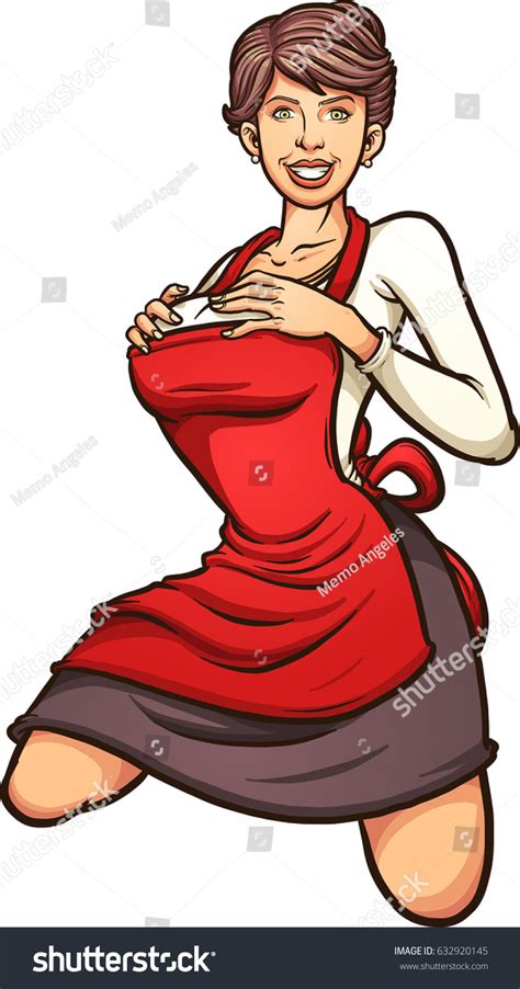 sexy housewife pin vector clip art stock vector royalty free 632920145 shutterstock