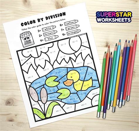 Division Coloring Pages Home Design Ideas