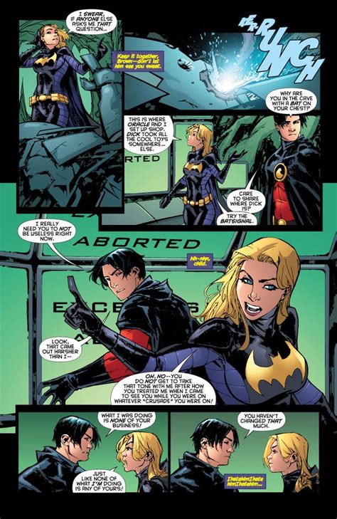 Red Robin And Batgirl Tim Drake And Stephanie Brown
