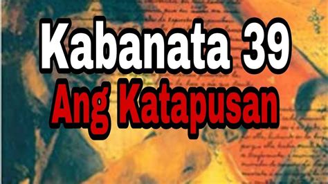 El Filibusterismo Kabanata 39 Ang Katapusan Youtube