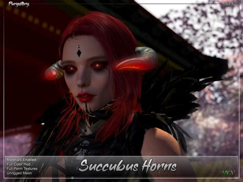 Second Life Marketplace Purgatory Succubus Horns