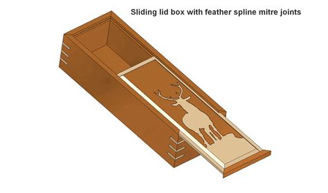 Wooden Box Sliding Lid Plans Plans Free PDF Download