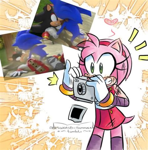 Likes Tumblr Sonic Sonic Fan Art Sonic And Amy
