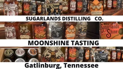 Sugarlands Distilling Co Moonshine Tasting Gatlinburg Tennessee Youtube