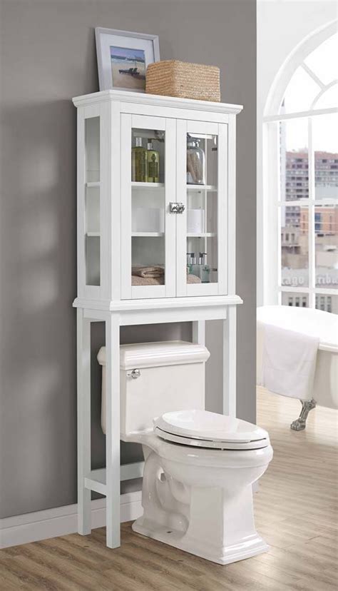 Won't fit over your toilet if you have the plumbing lines coming in from the back wall because the lower support is in the way. 18 space-saving ideas for your bathroom - Living in a shoebox