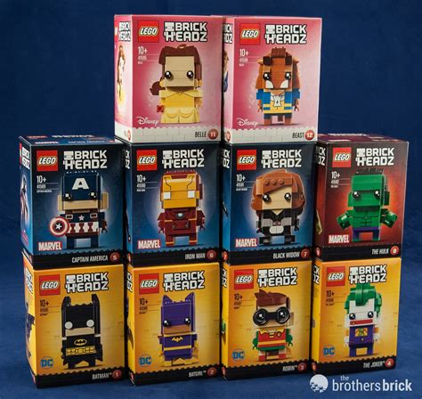 Lego Brickheadz Dc Characters From The Lego Batman Movie Review The