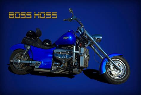 Boss Hoss Chevy V8 Motorcycle Photograph By Tim Mccullough Pixels