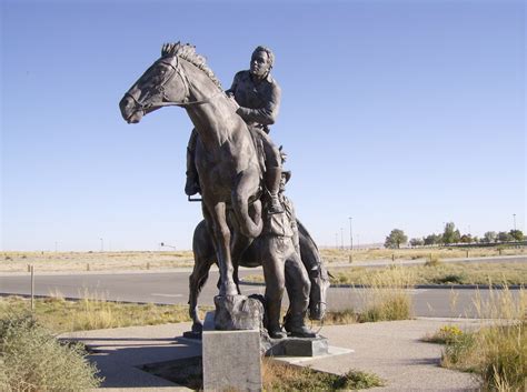 Casper Wy Statue At The Trails Museum Photo Picture Image Wyoming