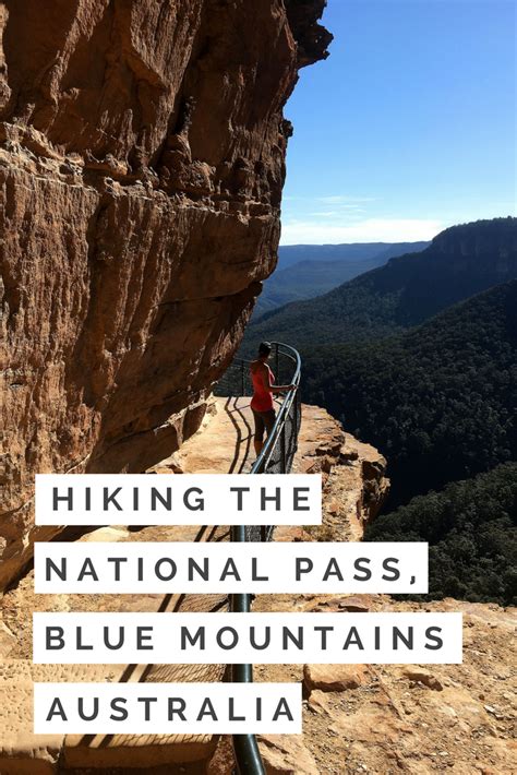 Hiking The National Pass Blue Mountains Adventurous Trails Blue