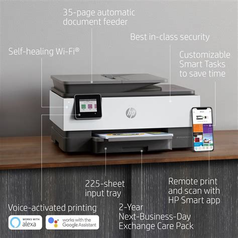 Hp Officejet Pro 8020 All In One Printer Print Copy Scan Printer With
