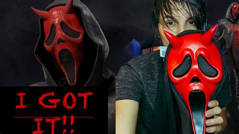 Ghostface Devil Face Mask Dead By Daylight Mask Review Youtube