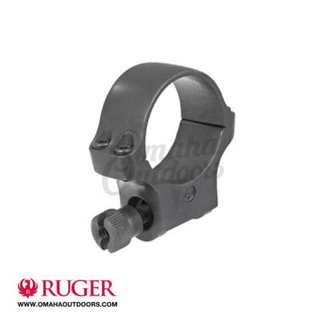 Ruger 4k30tg Target Gray 30mm Medium Scope Ring Omaha Outdoors