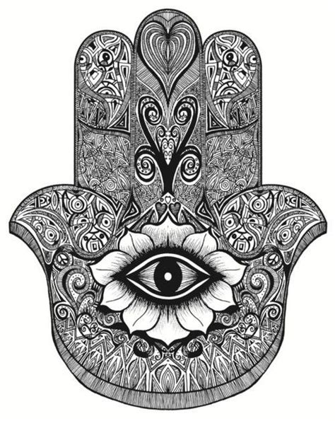 The Hamsa Hand An Amulet Against The Evil Eye There Are A Many