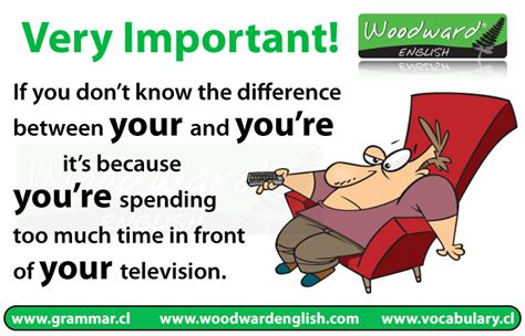 Your Vs Youre Cartoon Woodward English