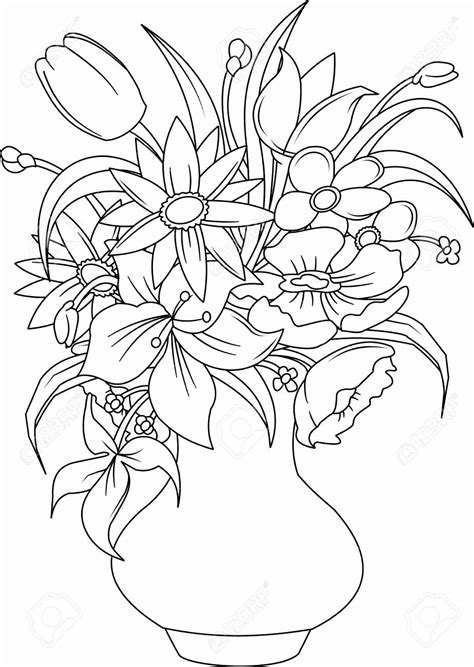 Summer Flower Coloring Pages In 2020 Flower Coloring Pages Flower