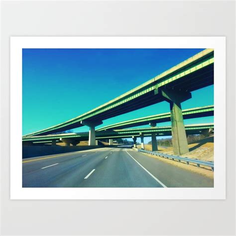 Under The Overpass Art Print By Sunnybunny Society6