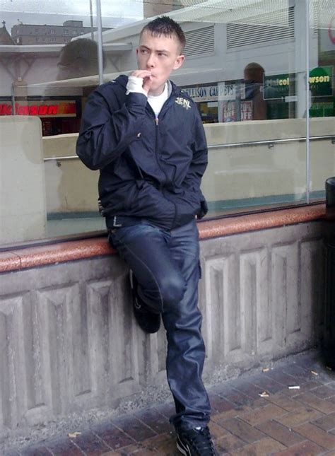 thumbs pro hotguysphotosuk smoking scally in henleys gear my kind of lad fit as fuck © hot