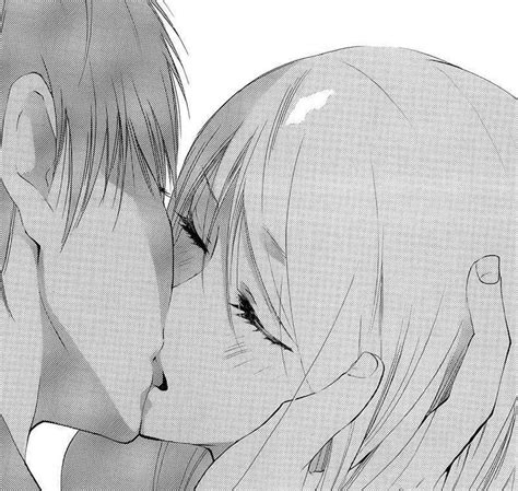 Just A Kiss Anime Couple Kiss Anime Kiss Anime Love